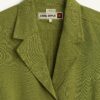 BLZR LNN (3) Olive Green Tailored Blazer