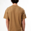 Embroidered T-Shirt (1) Men’s Oversized Brown “Bonjour” Printed T-Shirt
